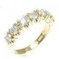 750YG ダイヤモンド リング 0.56CT