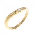 K18YG ダイヤモンド リング 0.04CT