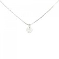 PT ソリティア ダイヤモンド ネックレス 0.57CT