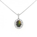 PT ブラックオパール ネックレス 1.65CT