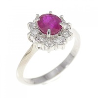 PT ルビー リング 1.05CT
