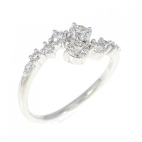 K18WG ダイヤモンド リング 0.50CT