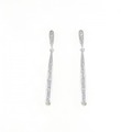 K18WG ダイヤモンド ピアス 0.20CT