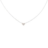 アーカー ハートパヴェ ネックレス 0.05CT