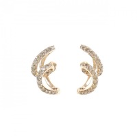 K18PG ダイヤモンド イヤリング 1.00CT