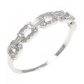 K18WG ダイヤモンド リング 0.20CT
