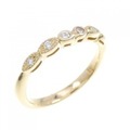 K18YG ダイヤモンド リング 0.065CT