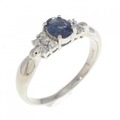 PT サファイヤ リング 0.55CT