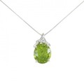 PT ペリドット ネックレス 7.17CT