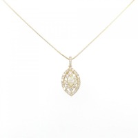 【新品】K18YG ダイヤモンド ネックレス 0.50CT