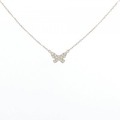 アーカー バタフライ ネックレス 0.06CT