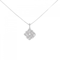 K18WG ダイヤモンド ネックレス 0.40CT