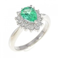 PT エメラルド リング 0.68CT