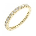 K18YG フルエタニティ ダイヤモンド リング 0.72CT
