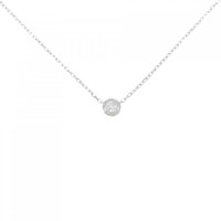 K18WG ダイヤモンド ネックレス 0.10CT