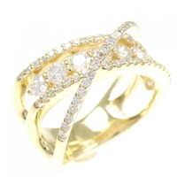 K18YG ダイヤモンド リング 1.30CT