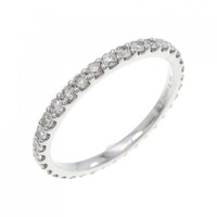 PT フルエタニティ ダイヤモンド リング 0.64CT