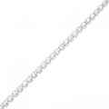 K18WG ダイヤモンド ブレスレット 1.00CT