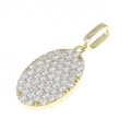 K18YG ダイヤモンド ペンダント 1.00CT