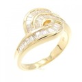 K18YG ダイヤモンド リング 0.70CT