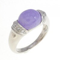 PT ラベンダーヒスイ リング 3.66CT