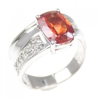 K18WG アンデシン リング 1.72CT