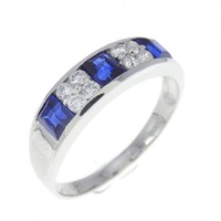 PT サファイヤ リング 1.04CT