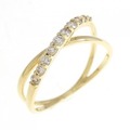 【新品】K18YG ダイヤモンド リング 0.20CT