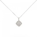 K18WG ダイヤモンド ネックレス 0.30CT