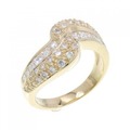 K18YG ダイヤモンド リング 0.93CT