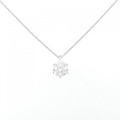 【リメイク】PT ダイヤモンド ネックレス 1.008CT H I1 VG