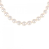 ミキモト アコヤパール ネックレス イヤリングセット 7.5-8mm