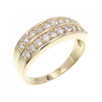 K18YG ダイヤモンド リング 0.53CT