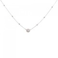 ポンテヴェキオ ダイヤモンド ネックレス 0.11CT