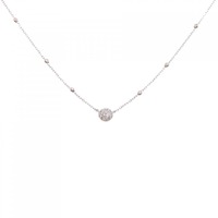 ポンテヴェキオ ダイヤモンド ネックレス 0.11CT