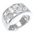 K18WG ダイヤモンド リング 1.50CT