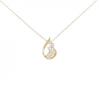 【新品】K18YG ダイヤモンド ネックレス 0.20CT