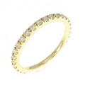 【新品】K18YG ダイヤモンド リング 0.36CT