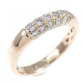 K18PG ダイヤモンド リング 0.31CT