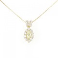K18YG ダイヤモンド ネックレス 0.590CT