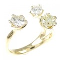 K18YG ダイヤモンド リング 0.92CT