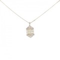 【新品】K18YG ダイヤモンド ネックレス 0.18CT
