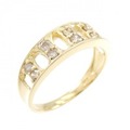 K18YG ダイヤモンド リング 0.30CT