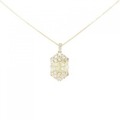 【新品】K18YG ダイヤモンド ネックレス 0.16CT