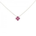 K14PG ルビー ネックレス