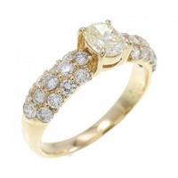 K18YG ダイヤモンド リング 0.45CT