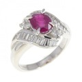 PT ルビー リング 1.10CT