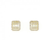 【新品】K18YG ダイヤモンド ピアス 0.56CT