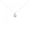 【新品】PT ダイヤモンド ネックレス 0.20CT