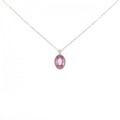 K18PG サファイヤ ネックレス 0.568CT